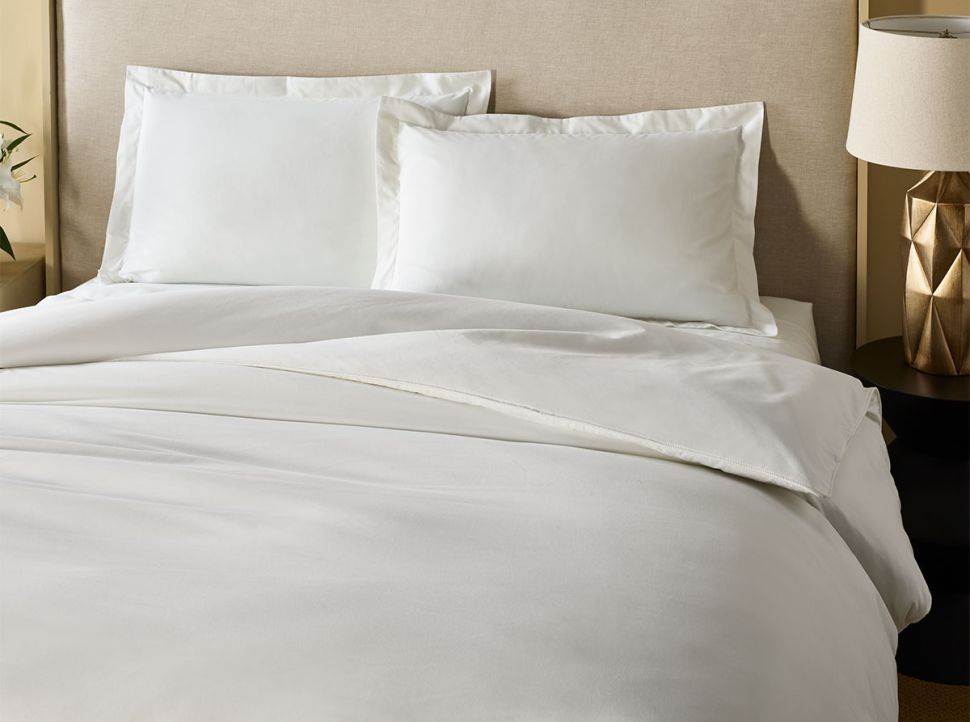 Cotton Sateen Duvet Cover Pillow Sham, What Is Duvet And Sham