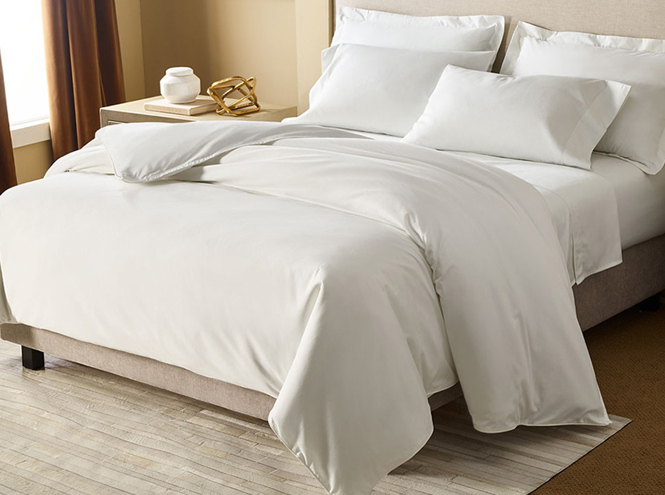 Cotton Sateen Duvet Cover Pillow Sham, What Do You Use In A Duvet Cover